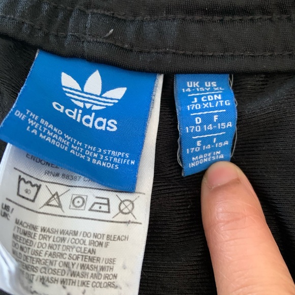 Adidas, Joggers with Zip Bottoms and Pockets, Size: 14-15Y - Picture 4 of 4